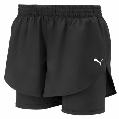 Träningsshorts Puma Kvinna Svart 2 i 1 (Storlek: XS)