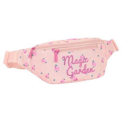 Midjeväska Safta Magic Garden Rosa (23 x 12 x 9 cm)