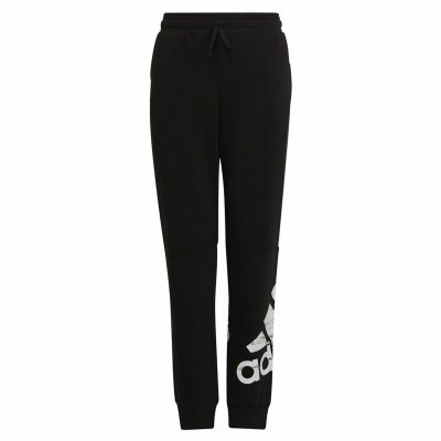 Nederdel träningsoverall för barn Adidas Big Logo Svart (Storlek: 15-16 år)