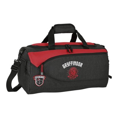 Sportväska Harry Potter Witchcraft Svart Rödbrun (50 x 25 x 25 cm)