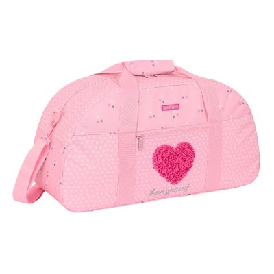 Sportväska Safta Love Yourself Rosa (50 x 26 x 20 cm)