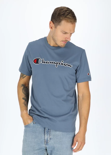 Rochester Crewneck T-Shirt, China Blue, M, T-Shirts