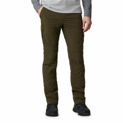 Långa träningsbyxor Columbia Silver Ridge™ II Convertible Män Oliv (Storlek: 46)