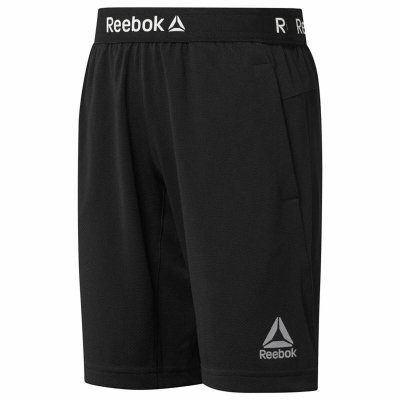 Träningsbyxa barn Reebok Svart (Storlek: 8-10 år)