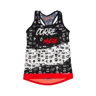 Tanktop, Herr Kamuabu Correomuere Svart (Storlek: L)
