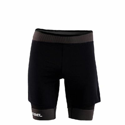 Sportshorts för män Lurbel Samba Svart (Storlek: S)