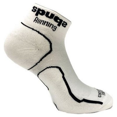 Sportstrumpor Spuqs Coolmax Cushion Vit (Fotstorlek: 40-42)