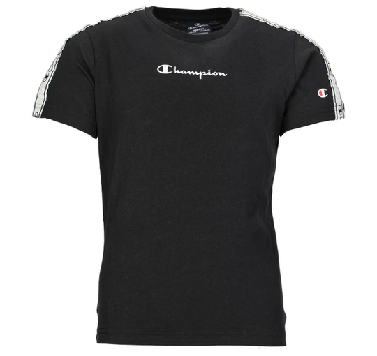 Legacy Crewneck T-Shirt Stripe Jr, Black Beauty, S, T-Shirts