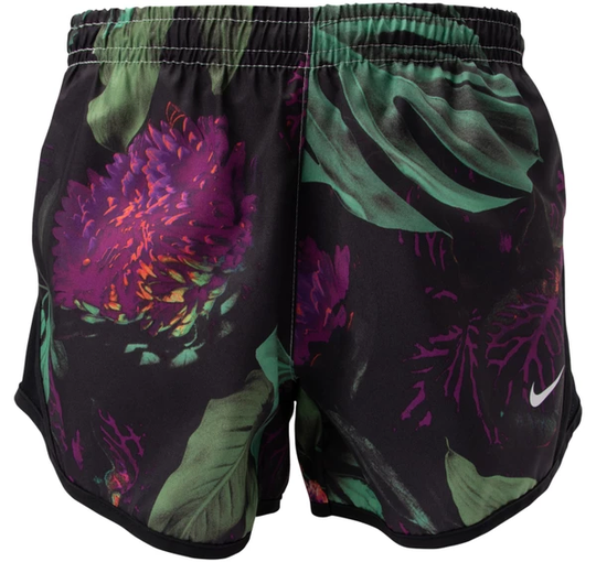 G Nk Dry Tempo Short Aop1, Black/Black/Black/White, L, Löparshorts