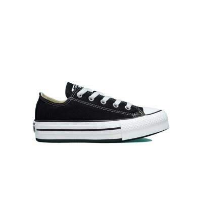 Sportskor Casual Barn Converse All-Star Lift Low Svart (Fotstorlek: 32)