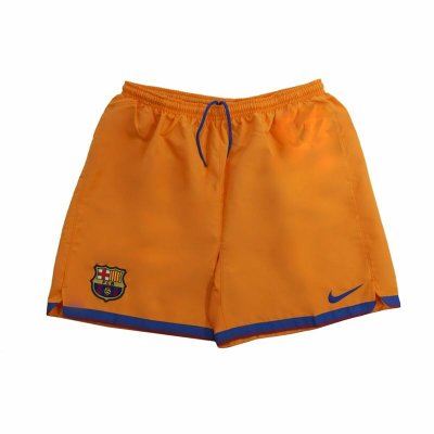 Sportshorts för barn Nike FC Barcelona Third Kit 07/08 Orange (Storlek: 13-15 år)