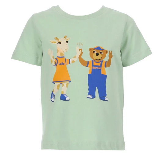 Friendly Tee Jr, Green, 86/92, T-Shirts