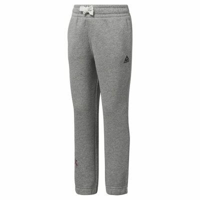 Träningsbyxa barn Reebok Elem Fleece Mörkgrå (Storlek: 4-5 år)