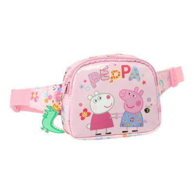 Midjeväska Peppa Pig Having fun Rosa (14 x 11 x 4 cm)