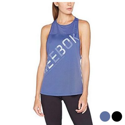 Tanktop, Dam Reebok Wor Graphic Mesh Tank (Färg: Blå, Storlek: L)