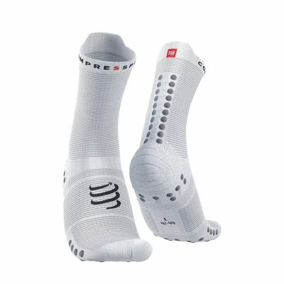 Sportstrumpor Compressport Pro Racing Vit (Fotstorlek: 35-38)