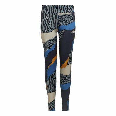 Sport-leggings, Barn Adidas Multicolour Blå (Storlek: 11-12 år)