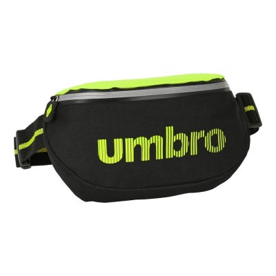 Midjeväska Umbro Essentials Svart Lime (23 x 14 x 9 cm)