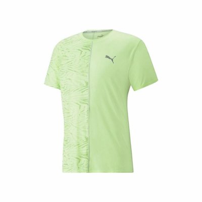 Sporttröja med ärmar Puma Run Graphic (Storlek: M)
