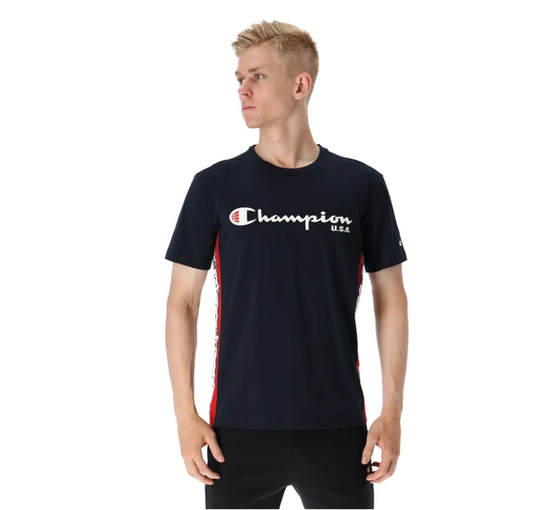 M Crewneck T-Shirt Off Court, Sky Captain, M, T-Shirts
