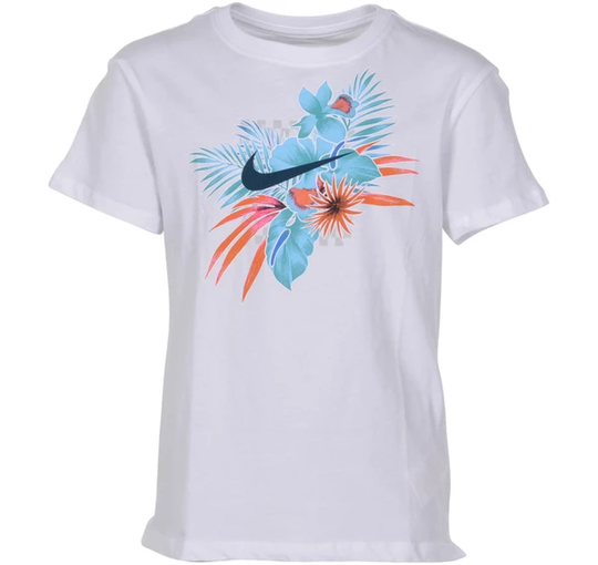 Nike Sportswear Girls' T-Shirt, White, Xl, T-Shirts