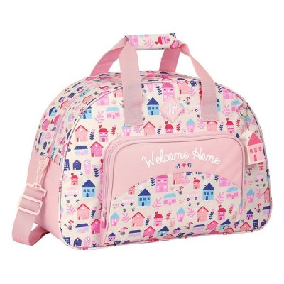 Sportväska Glow Lab Welcome Home Rosa (48 x 33 x 21 cm)