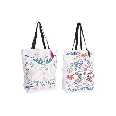 Damväska DKD Home Decor Polyester Nylon Ogenomtränglig 2 antal Tote bag (43 x 15 x 66 cm)
