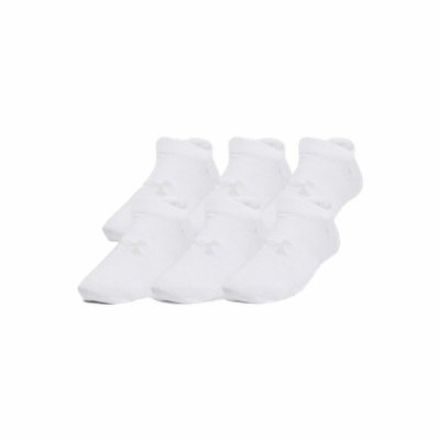 Sportstrumpor Under Armour Essential No Show 6 antal Vit (Storlek: M)