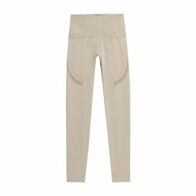 Sport-leggings, Dam 4F Functional Beige (Storlek: M/L)