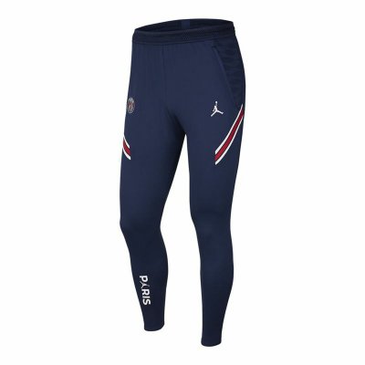 Fotbollsträningsbyxor, Vuxen Nike Paris Saint Germain 21-22 Mörkblå Män (Storlek: L)