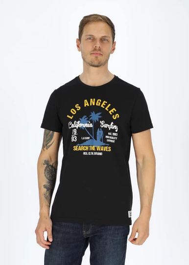 Los Angeles Tee, Black, S, T-Shirts