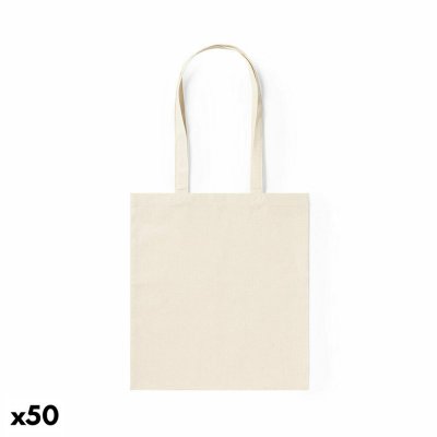 Väska 141172 100% bomull Naturell (50 antal) (Färg: Beige)