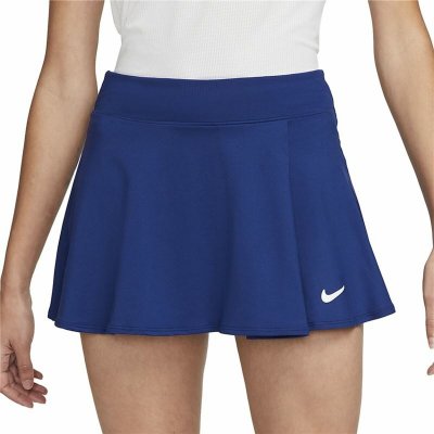Tennis skirt Nike Court Dri-FIT Victory Blå (Storlek: L)