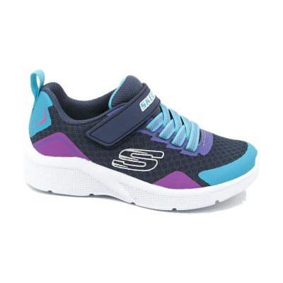 Sportskor för barn Skechers Gore Strap Purpur Blå (Fotstorlek: 35)