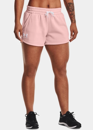 Rival Fleece Short, Retro Pink, M, Träningsshorts