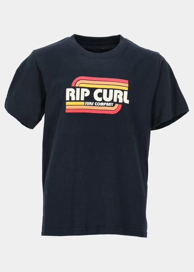 Surf Revival Yeh Mumma Tee - B, Navy, 8, T-Shirts