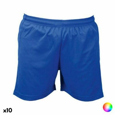 Träningsshorts Unisex 144472 (10 antal) (Färg: Svart, Storlek: 12-14 år)