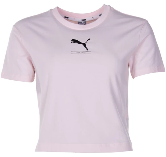 Nu-Tility Fitted Tee, Rosewater, L, T-Shirts
