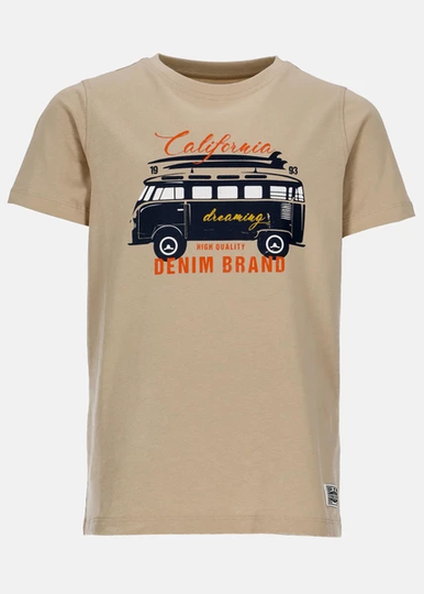 Surfer Van Tee Jr, Sand, 170, T-Shirts