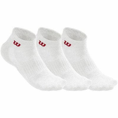 Sportstrumpor Wilson WRA803101 Vit (3 pcs)