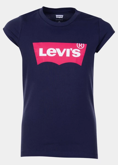 Batwing Tee, Peacoat / Tea Tree Pink, 12, T-Shirts