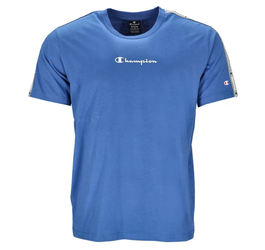 Legacy Crewneck T-Shirt Stripe M, Bright Cobalt, Xxl, T-Shirts
