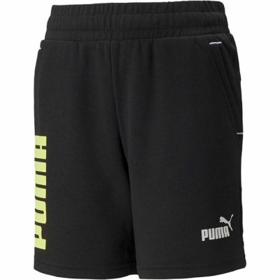 Sportshorts för barn Puma Power K Svart (Storlek: 9-10 år)