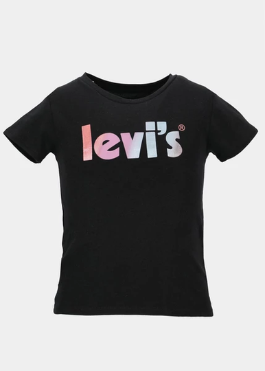 Lvg Ss Poster Logo Tee, Black, 6, T-Shirts