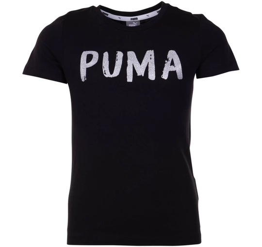 Alpha Tee G, Puma Black, 110, T-Shirts