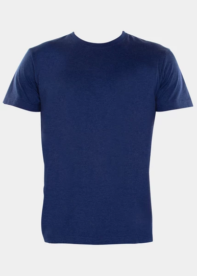Clique T-Shirt, Navy Mealnge, L, T-Shirts