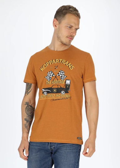 Car Tee, Almond, S, T-Shirts
