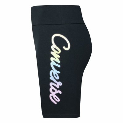 Sport-leggings, Barn Converse Rise Biker Svart (Storlek: 12-13 år)