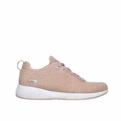 Gymnastiksko, Dam Skechers Bobs Sport Squad Glam Ljusrosa (Fotstorlek: 40)