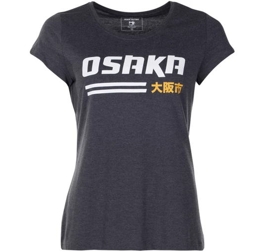 Osaka Tee W, Dk. Grey Melange, 46, T-Shirts